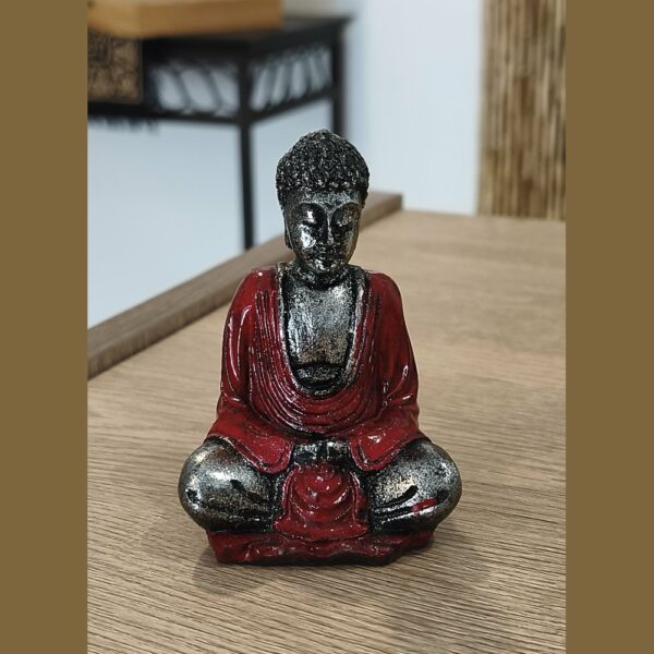optimizado buda plateado y rojo