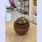 optimizado dispensador de aromas redondo marron oscuro