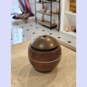 optimizado dispensador de aromas redondo marron oscuro