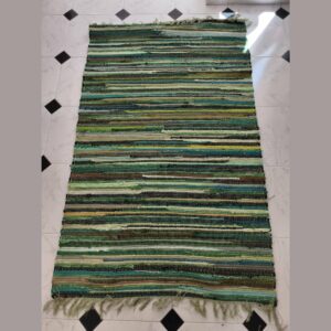 optimizado alfombra 152x90cm verde