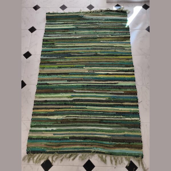 optimizado alfombra 152x90cm verde