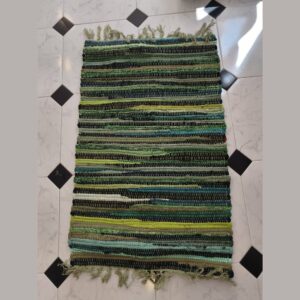 optimizado alfombra 94x51cm verde