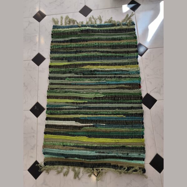 optimizado alfombra 94x51cm verde