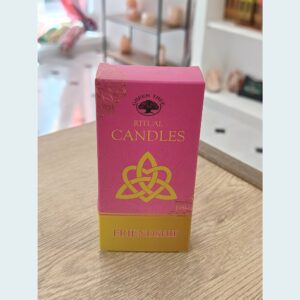optimizado caja velas rosas friendship 10ud