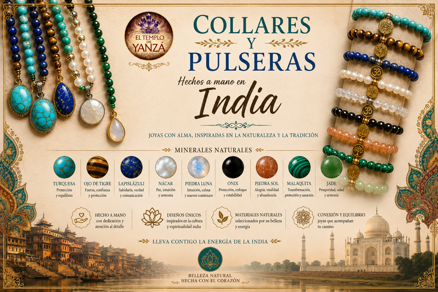 Joyeria artesanal de la India