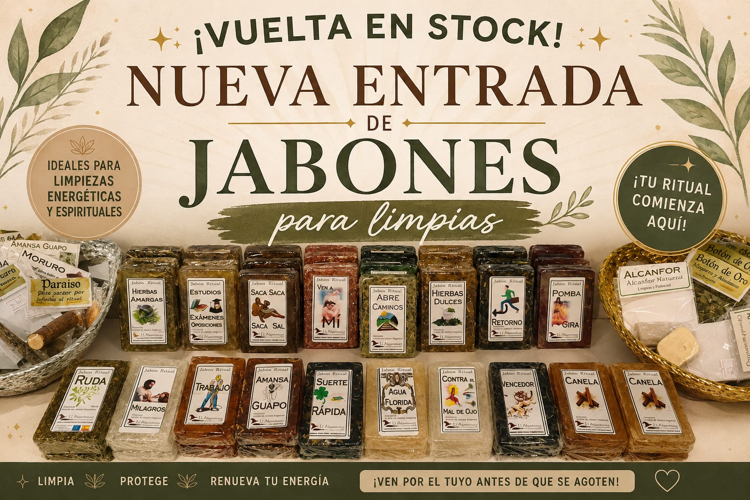 Jabones para limpias